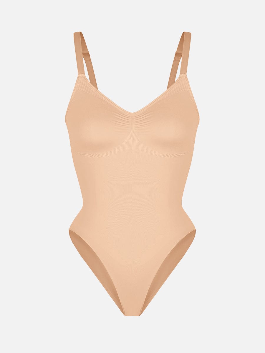 Naadloze Sculpt Bodysuit met Slip