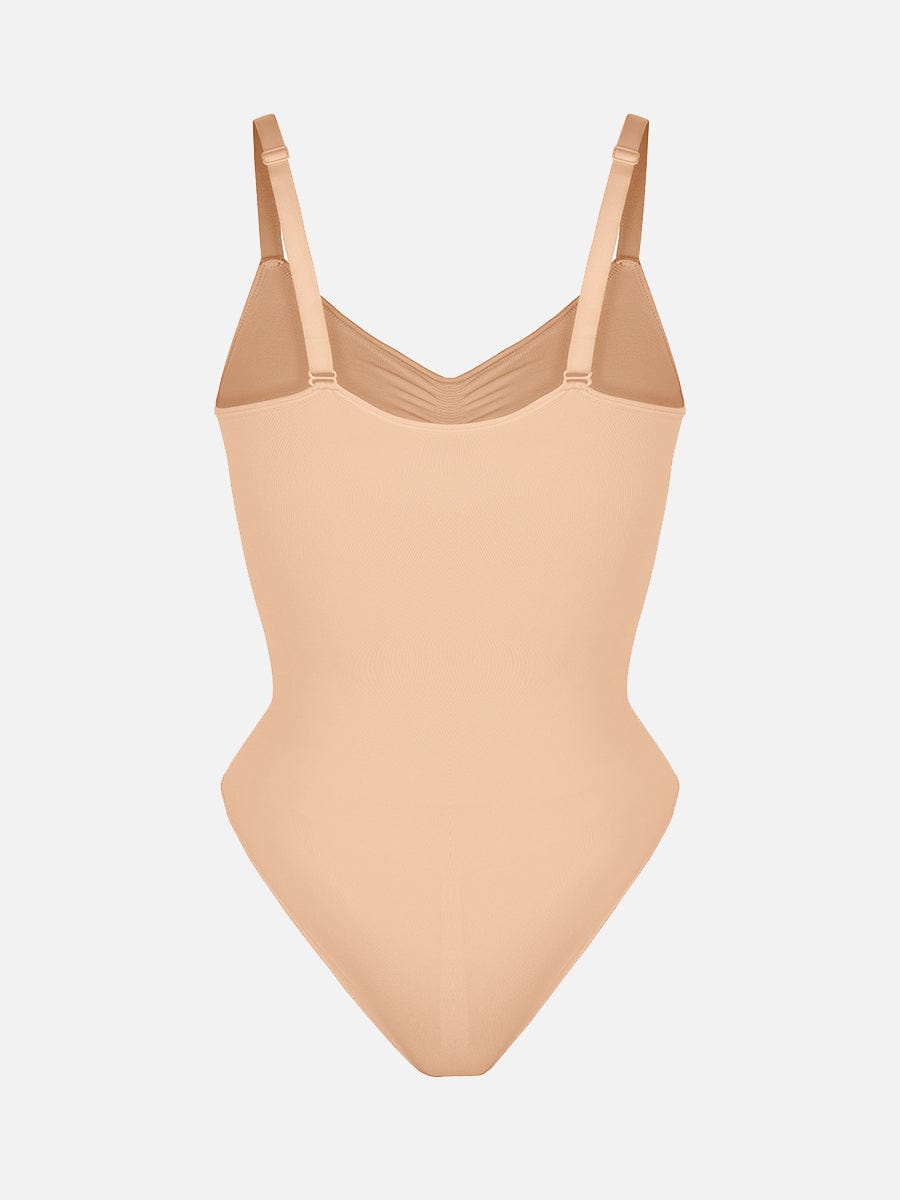 Naadloze Sculpt Bodysuit met Slip