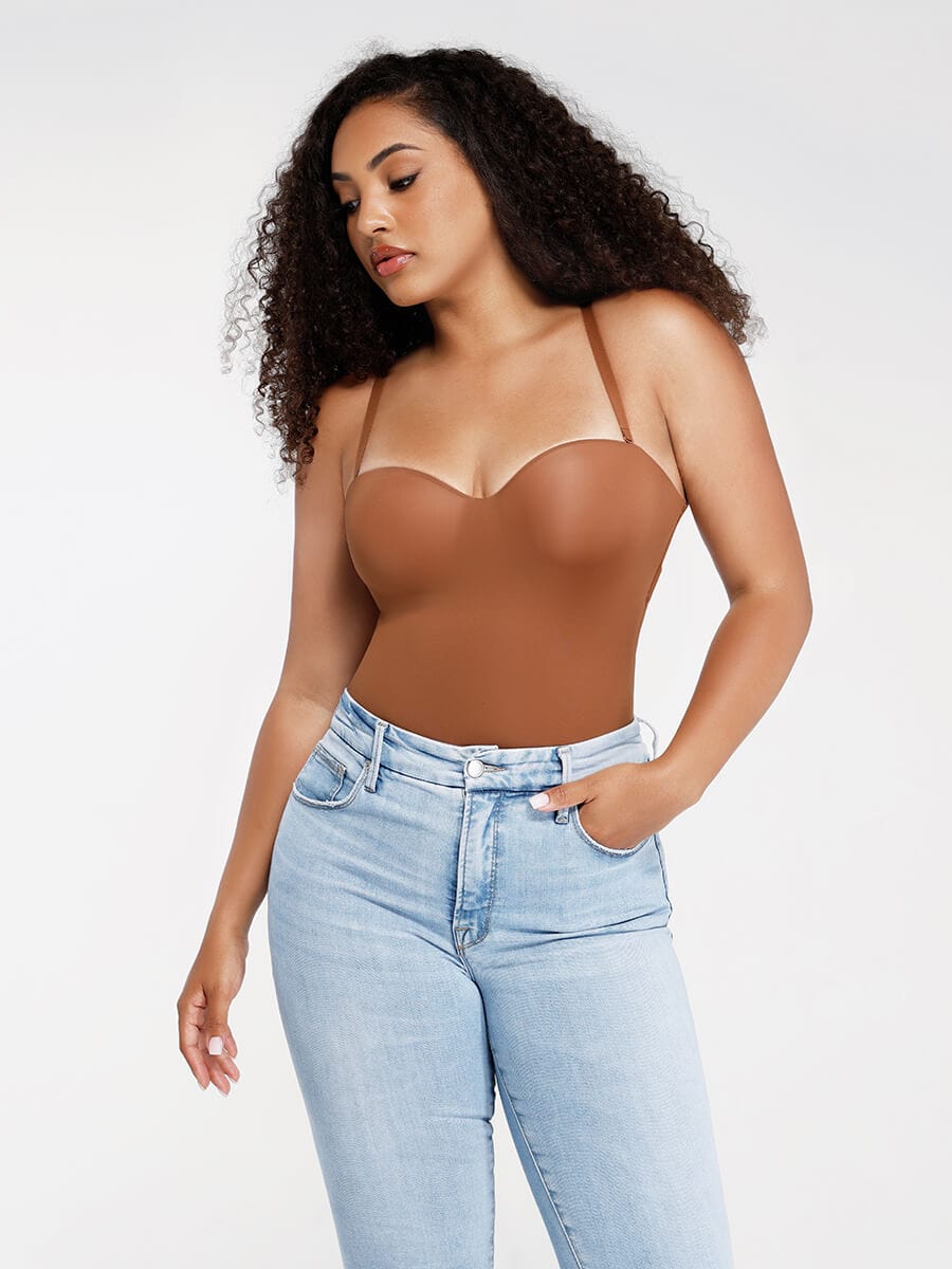 Strapless String Bodysuit