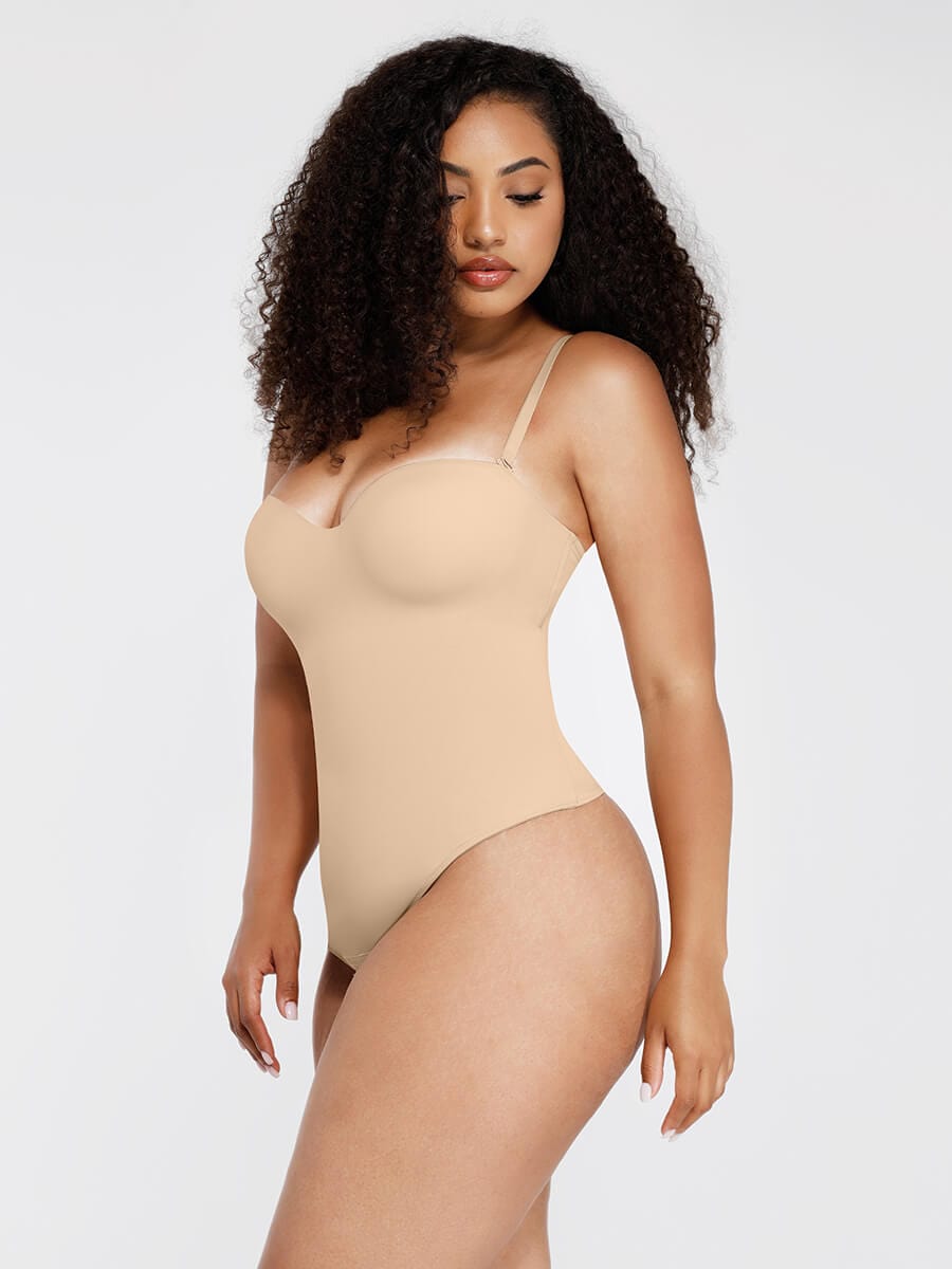 Strapless String Bodysuit