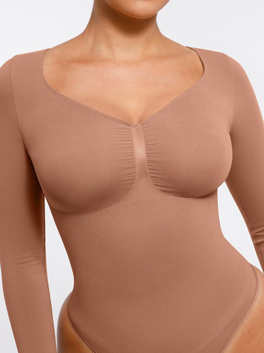 Sculpt Lange Mouwen Bodysuit