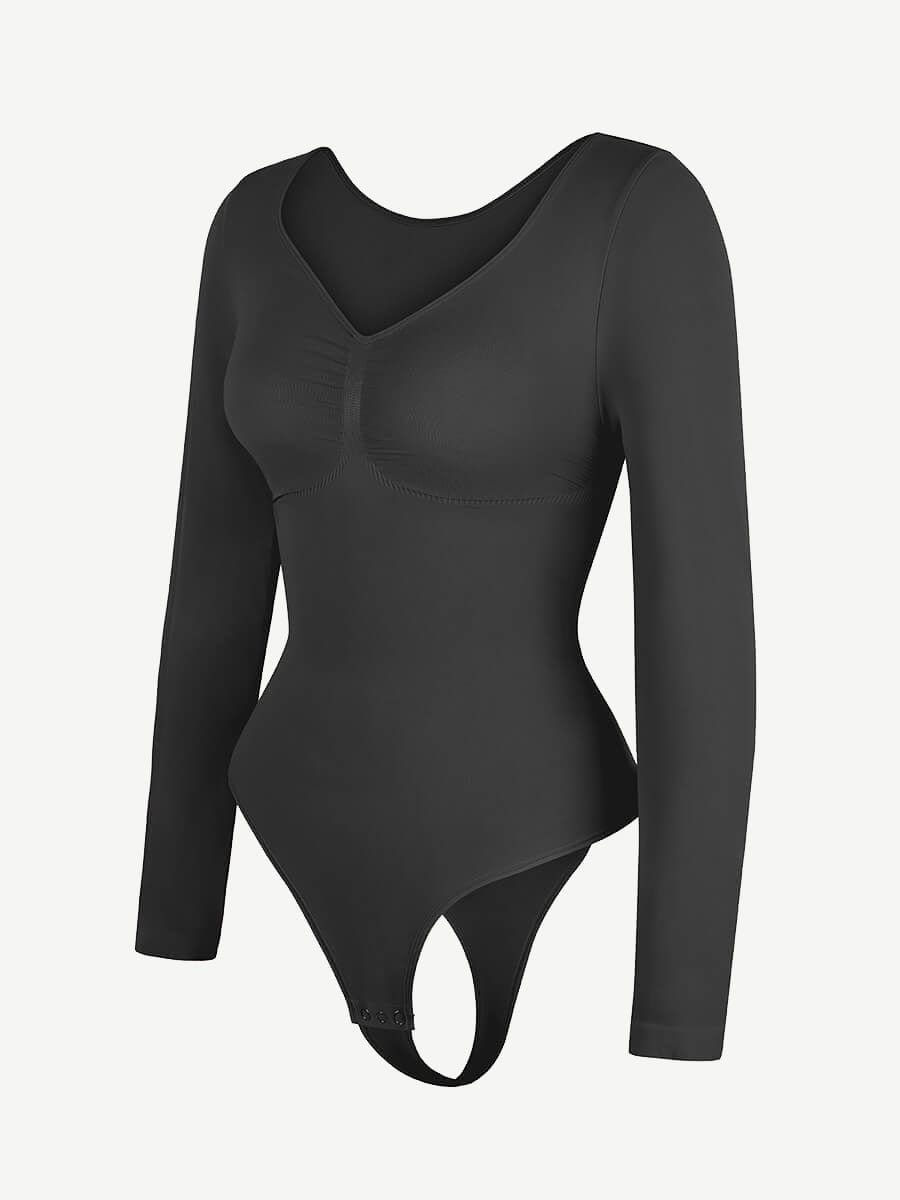 Sculpt Lange Mouwen Bodysuit