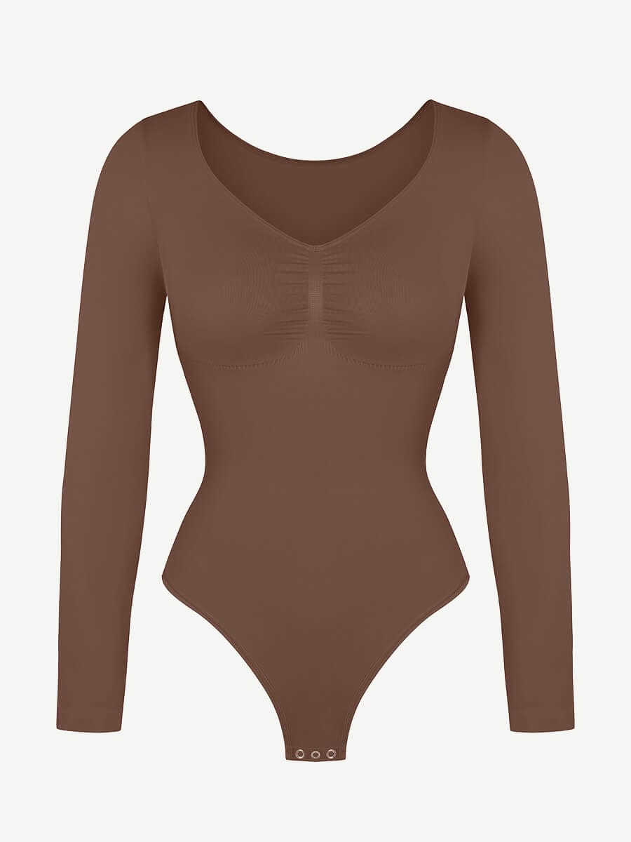 Sculpt Lange Mouwen Bodysuit