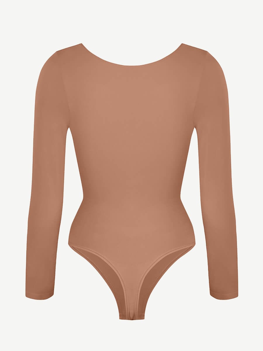 Sculpt Lange Mouwen Bodysuit