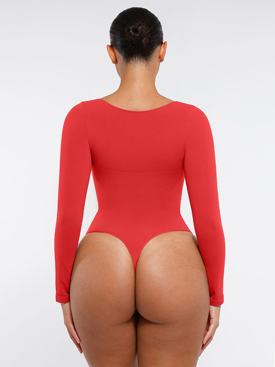 Sculpt Lange Mouwen Bodysuit