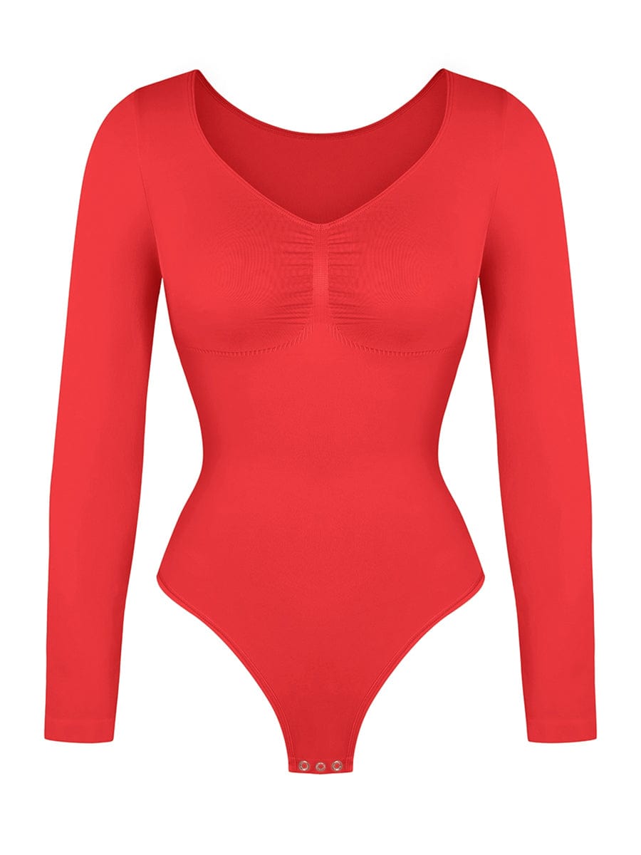 Sculpt Lange Mouwen Bodysuit