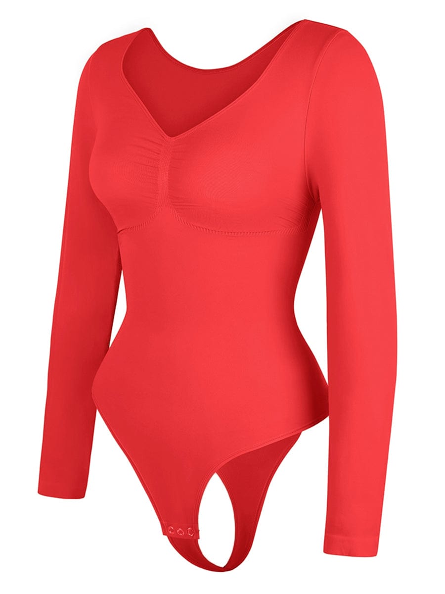 Sculpt Lange Mouwen Bodysuit