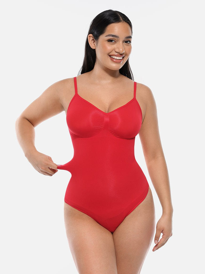 Sculpt Covered Thong Bodysuit