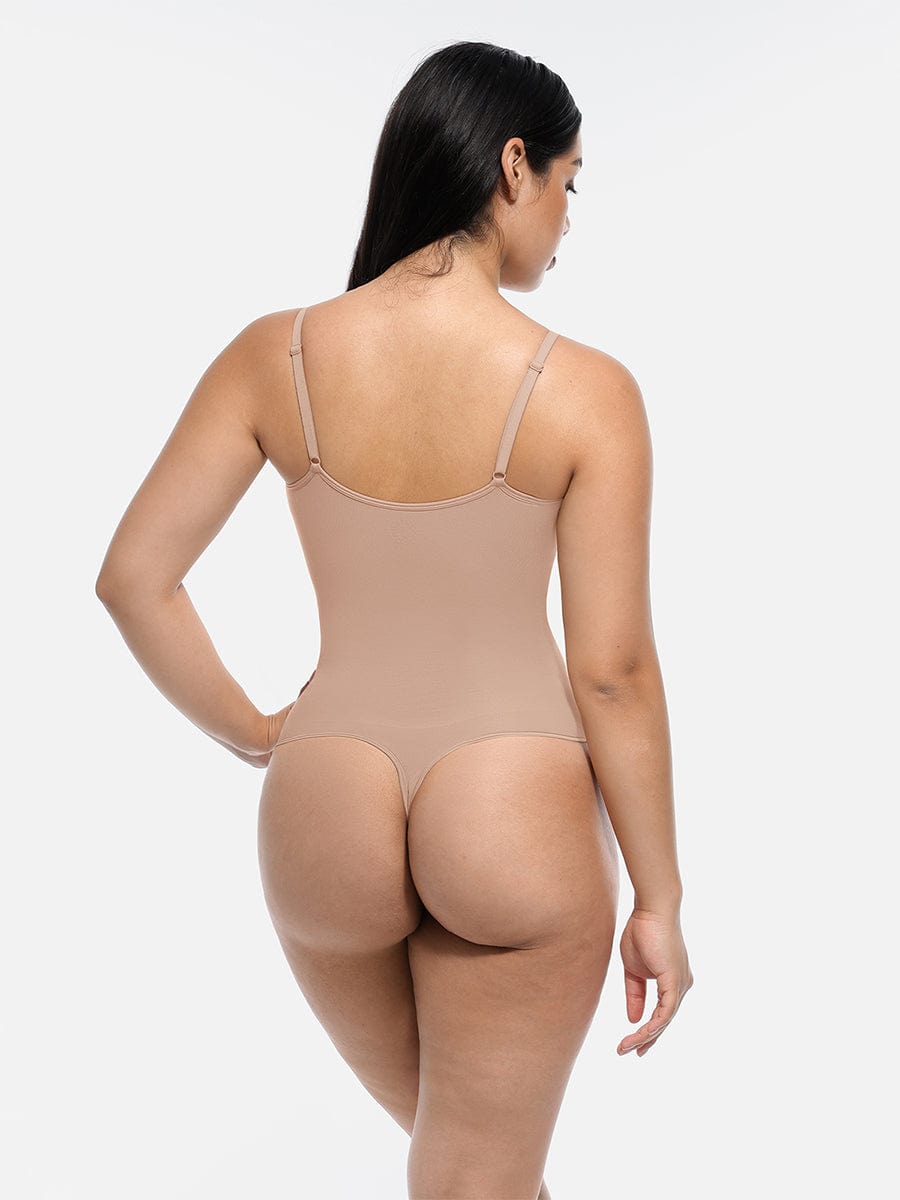 Sculpt Covered Thong Bodysuit