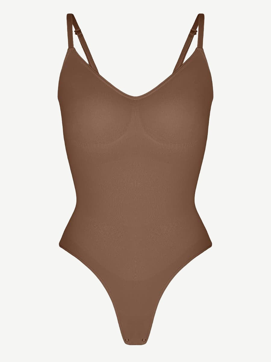 Sculpt Covered Thong Bodysuit