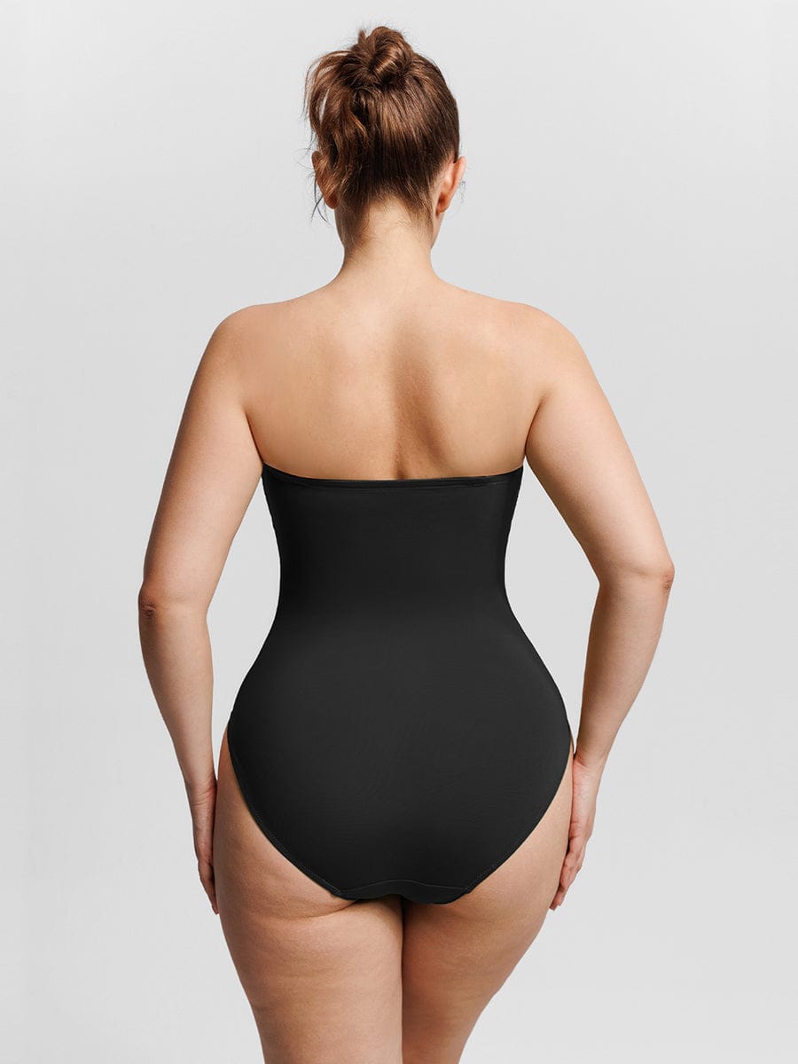 Strapless Corrigerend Badpak met Buikcontrole