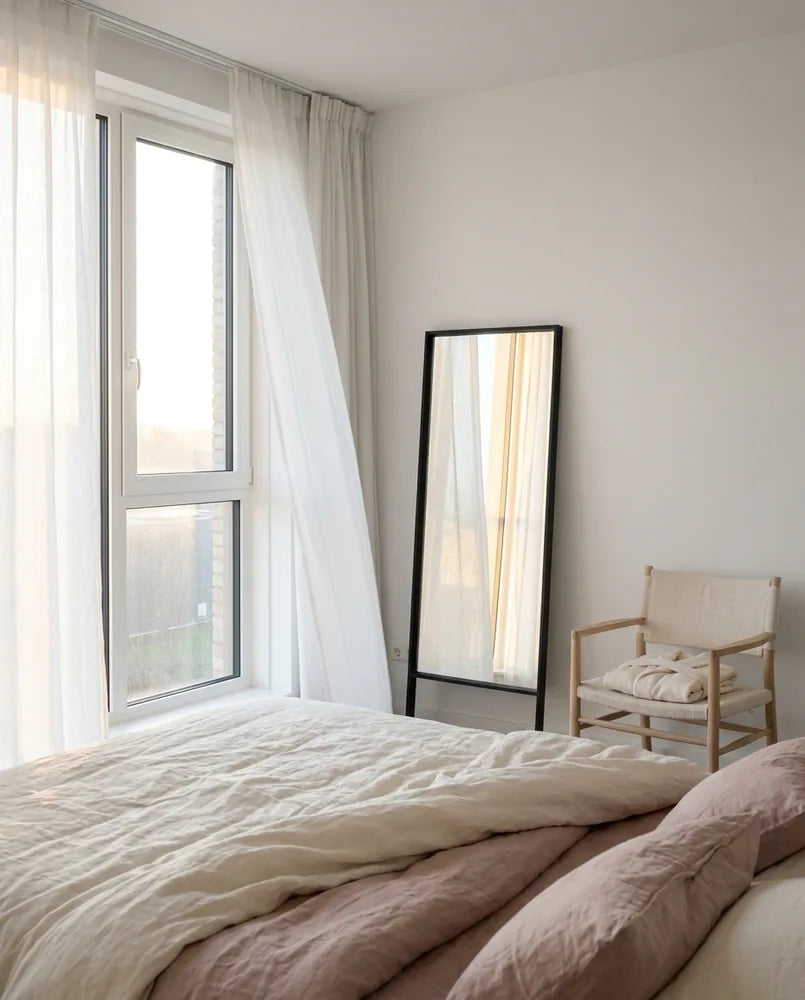 Ochtendlicht in de slaapkamer