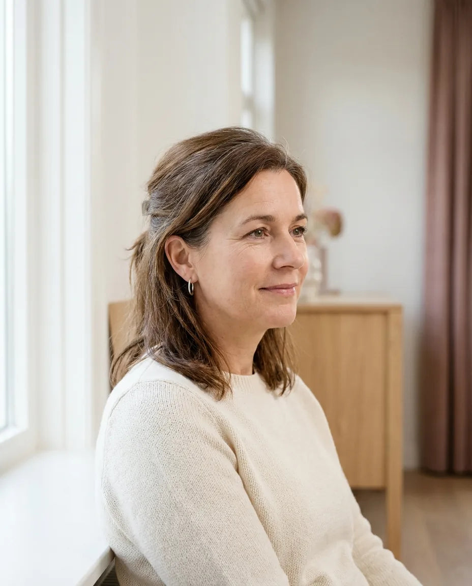 Marianne thuis in Haarlem